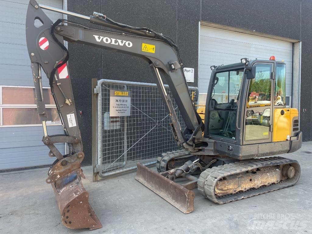 Volvo EC55C Mini kotrók < 7t
