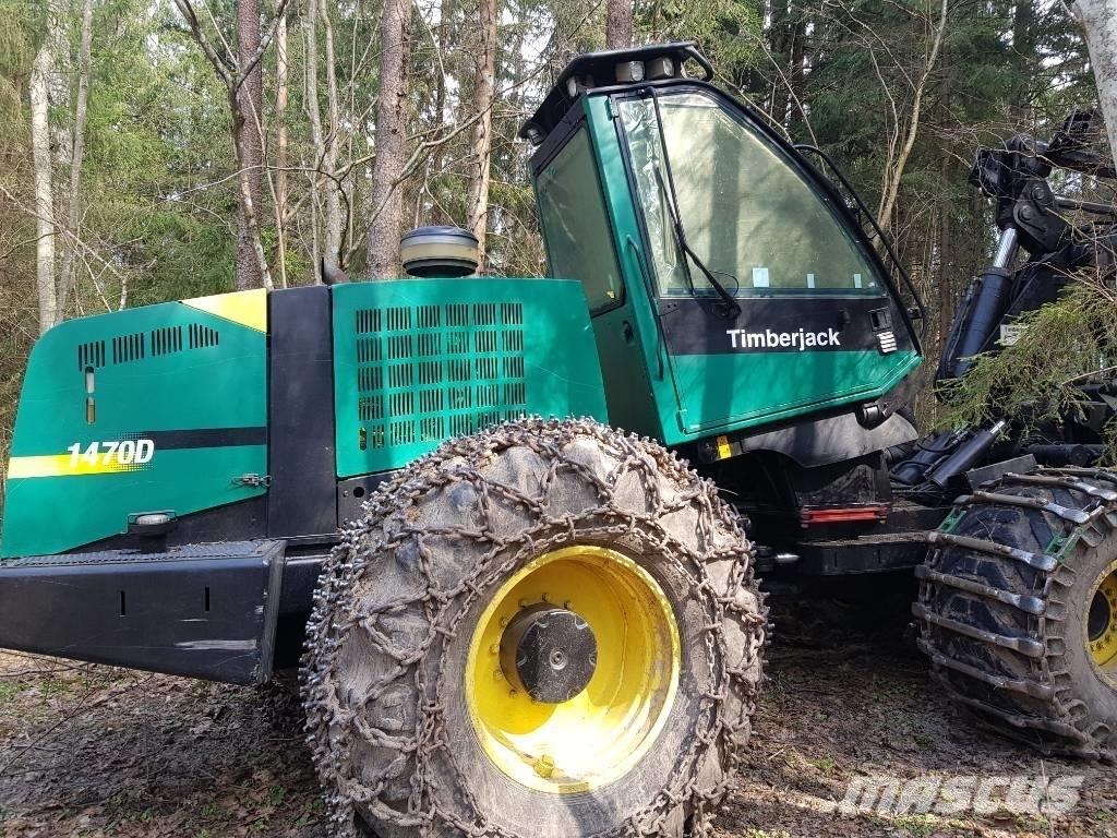 Timberjack 1470D Betakarítók