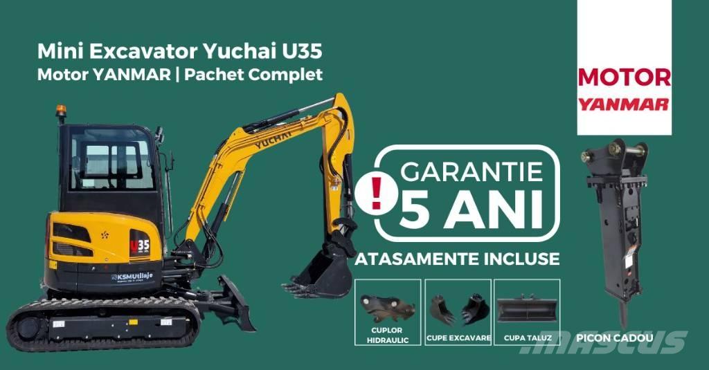 Yuchai U35 STAGE 5 Mini kotrók < 7t