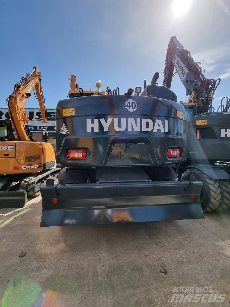 Hyundai HW140A Gumikerekes kotrók