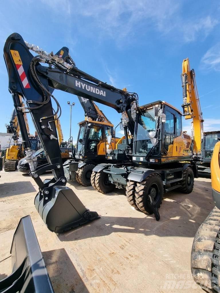 Hyundai HW140A Gumikerekes kotrók