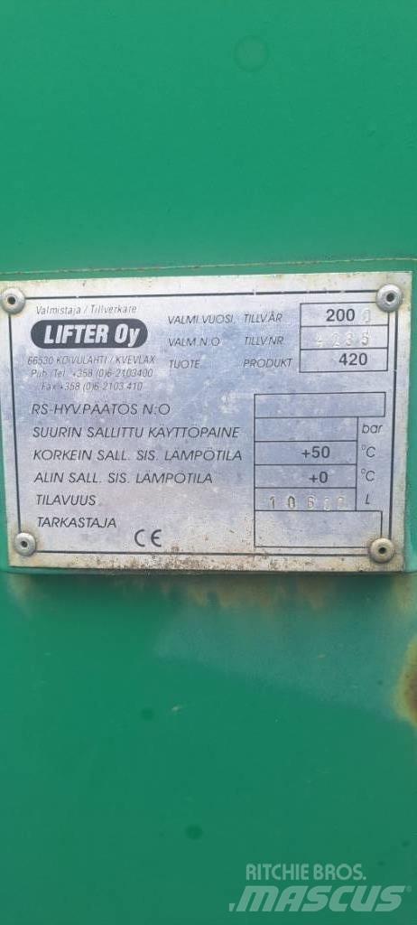 Vepi 10 m3 Poranyag tartályos