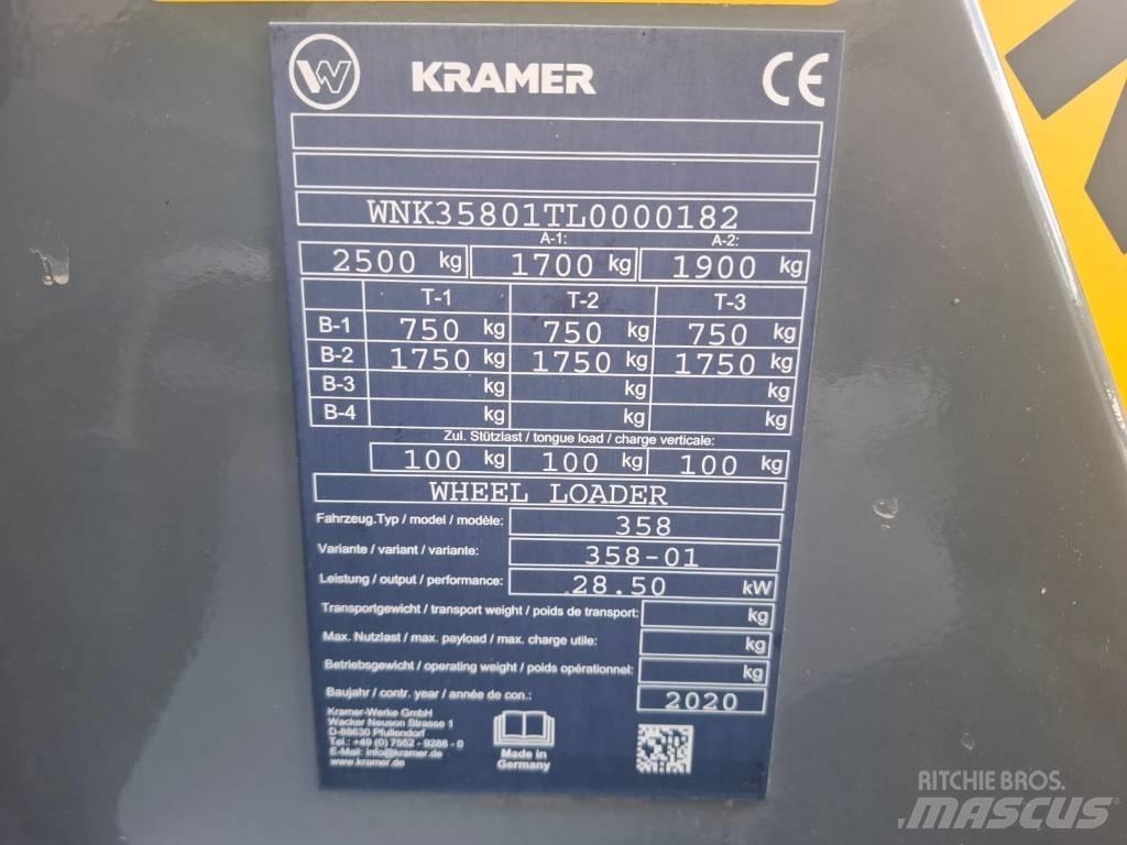 Kramer 5040 Gumikerekes homlokrakodók