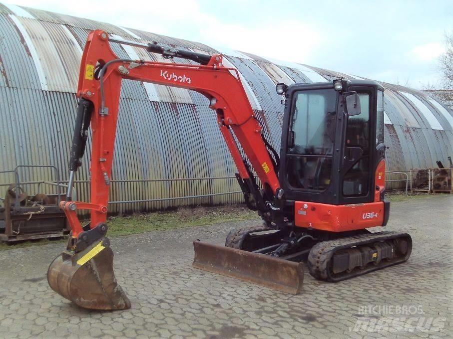Kubota U 36-4 Mini kotrók < 7t