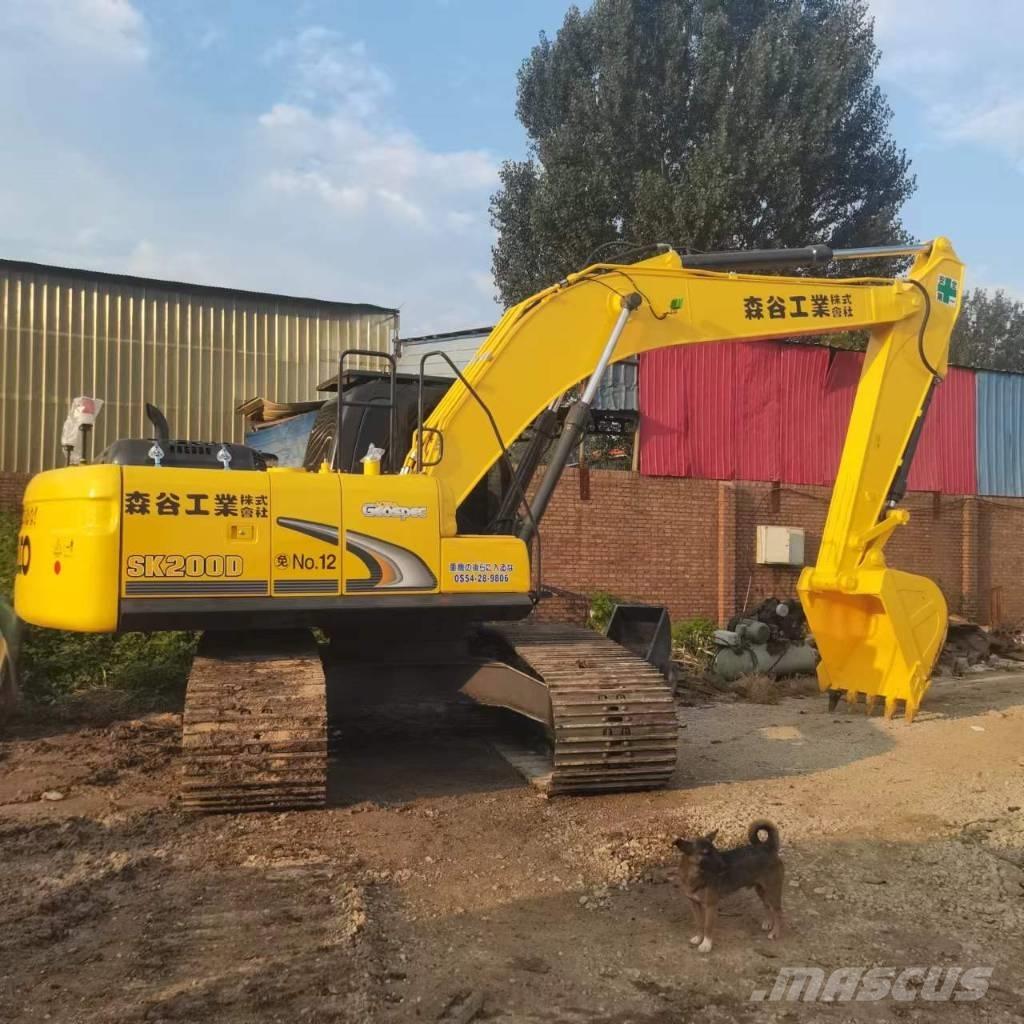 Kobelco SK 200 D Lánctalpas kotrók