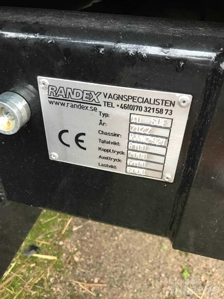 Randex XD 60E Billenő pótkocsik