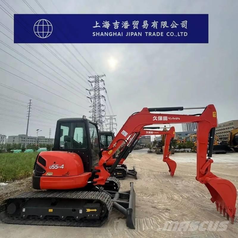 Kubota U 55-4 Mini kotrók < 7t