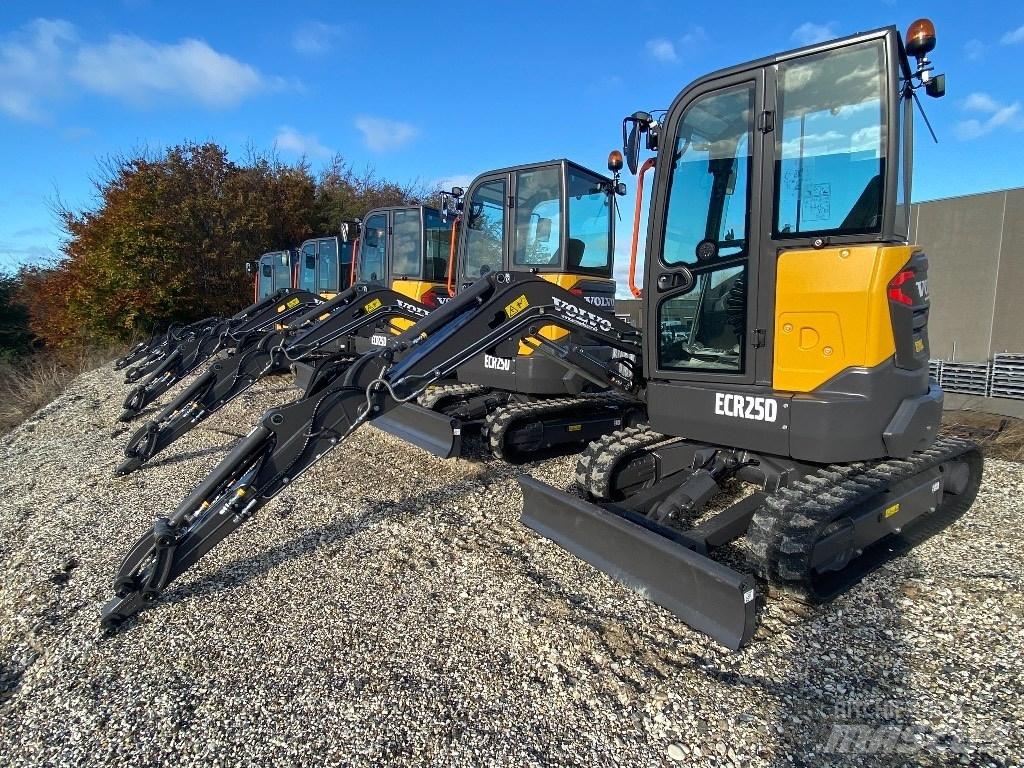 Volvo ECR 25 D Mini kotrók < 7t
