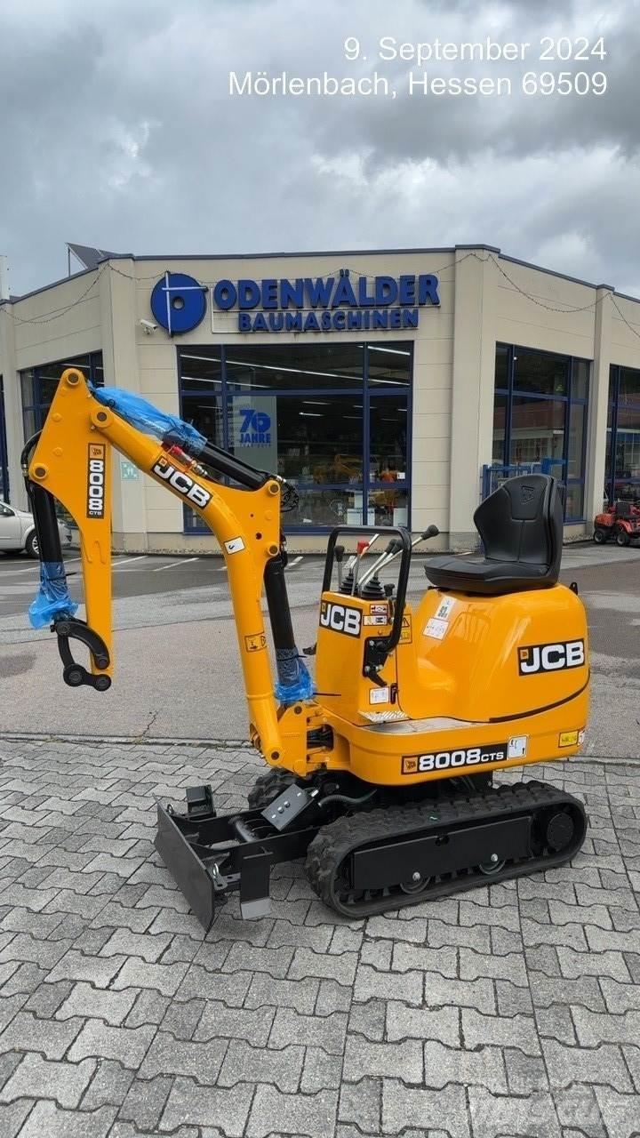 JCB 8008CTS Mini kotrók < 7t