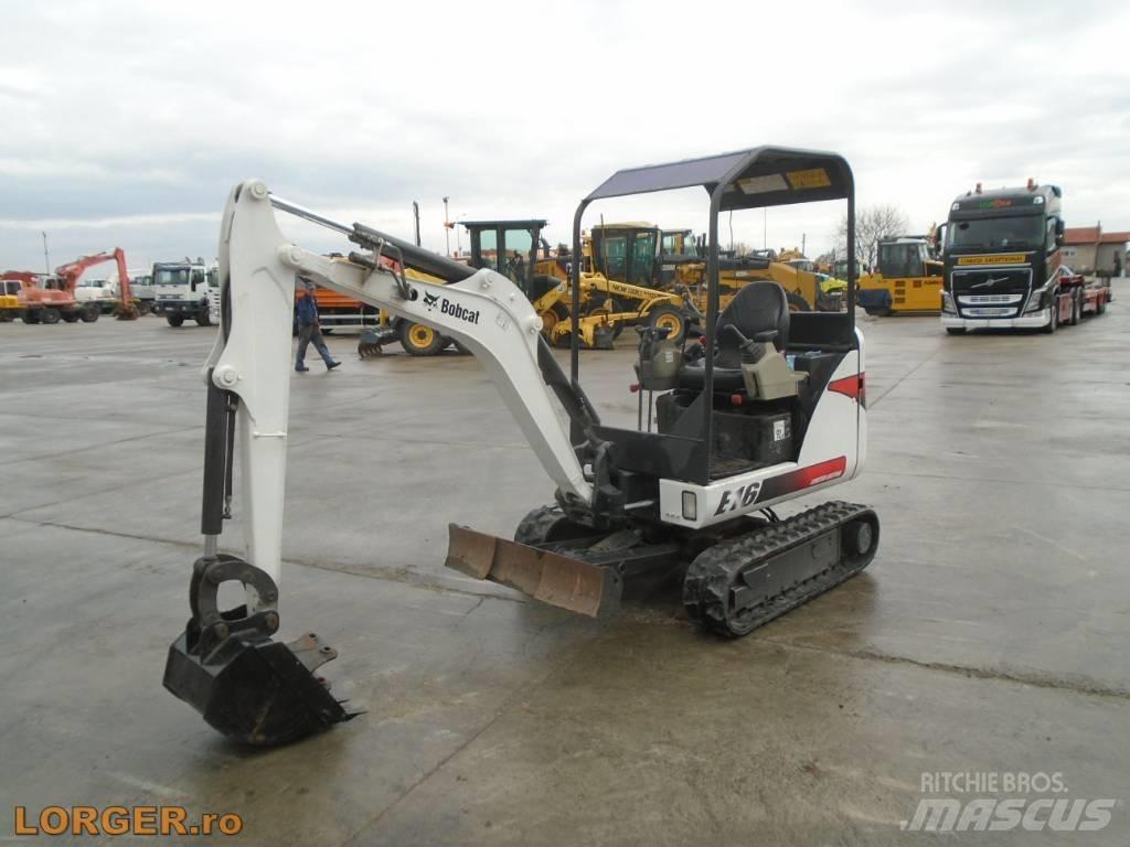 Bobcat E 16 Mini kotrók < 7t