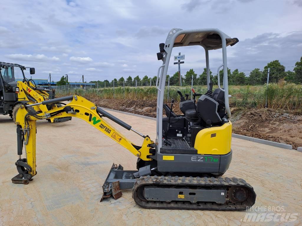 Wacker Neuson EZ17e Lánctalpas kotrók