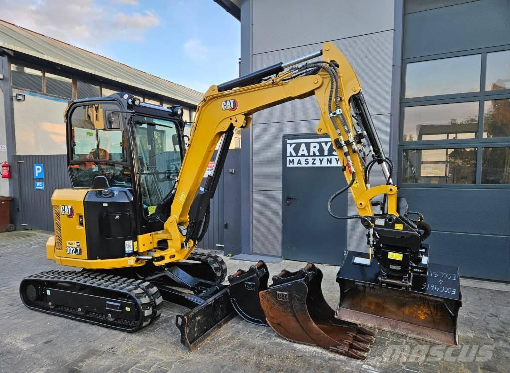 CAT 302.7 CR Mini kotrók < 7t