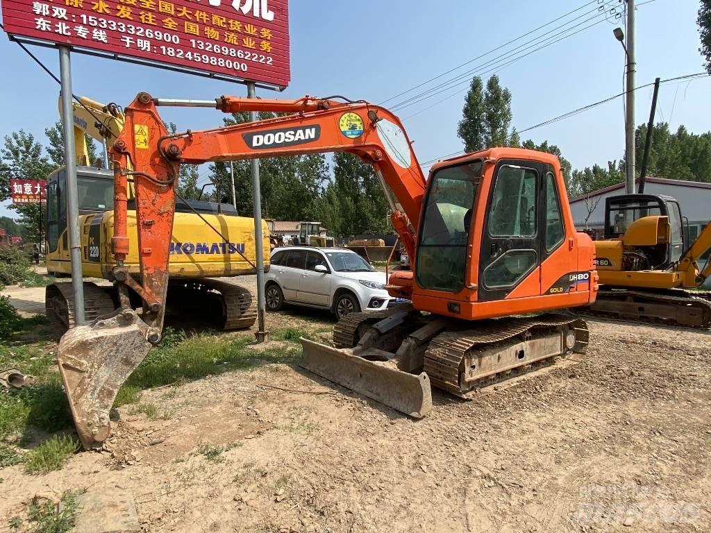 Doosan DH80 Mini kotrók < 7t