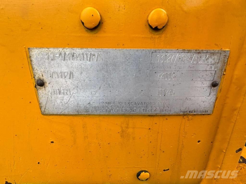 JCB 3 CX Kotrórakodók