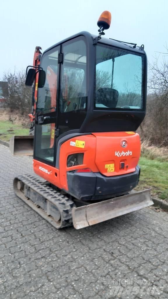 Kubota KX019-4 Mini kotrók < 7t