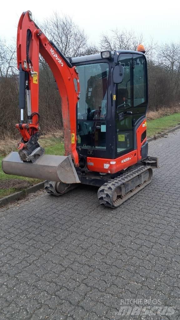Kubota KX019-4 Mini kotrók < 7t
