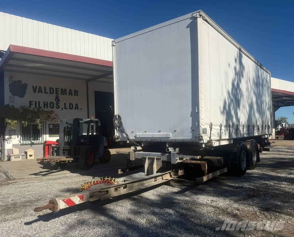 Frejat DC 18 WDE (BDF) Konténer keret / Konténeremelő pótkocsik