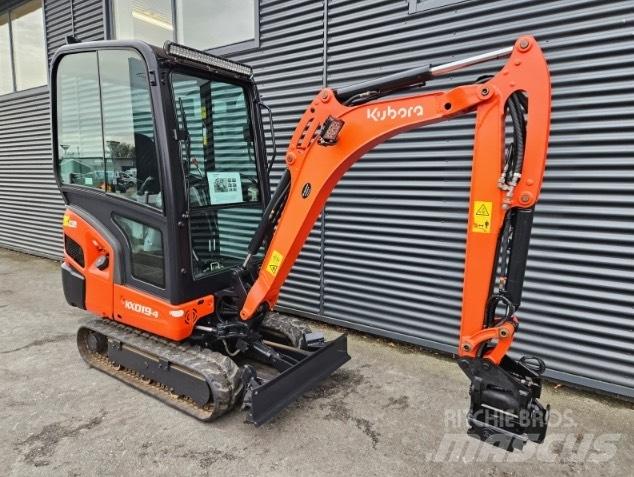Kubota kx019-4 Mini kotrók < 7t