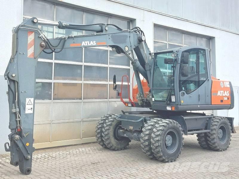 Atlas 150 W Gumikerekes kotrók