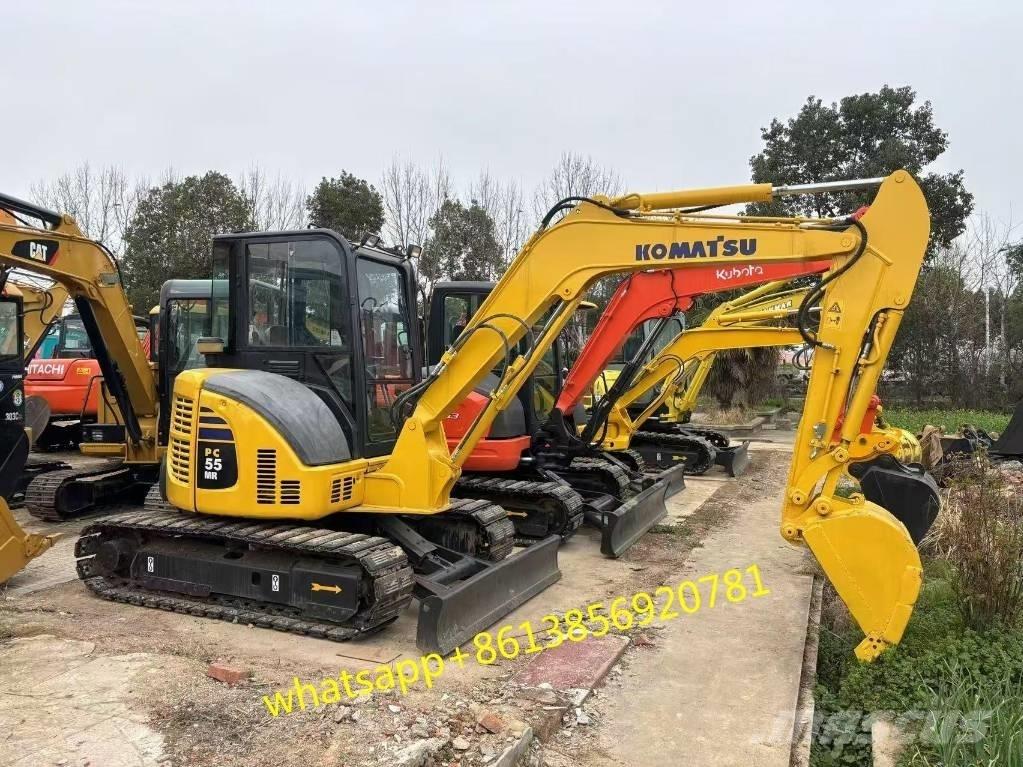 Komatsu PC 55 MR Mini kotrók < 7t
