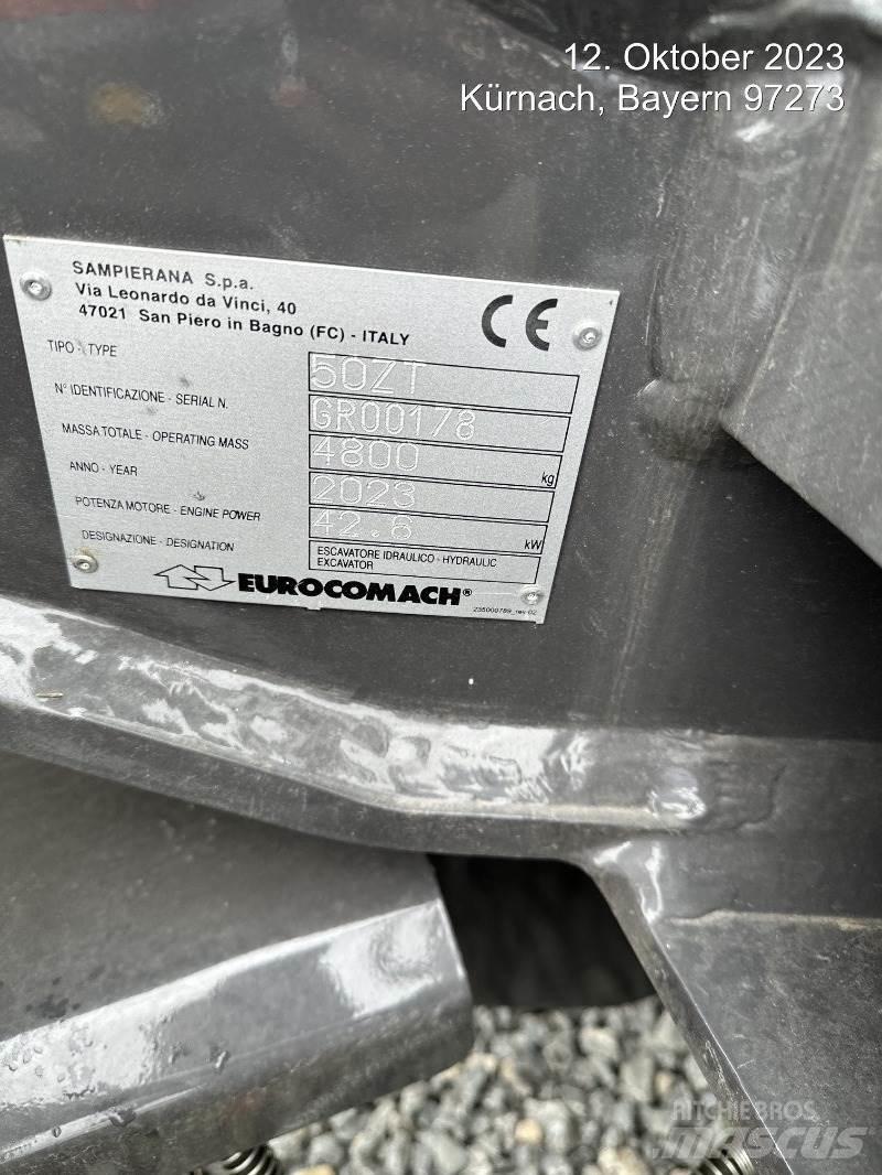 Eurocomach 50ZT Mini kotrók < 7t