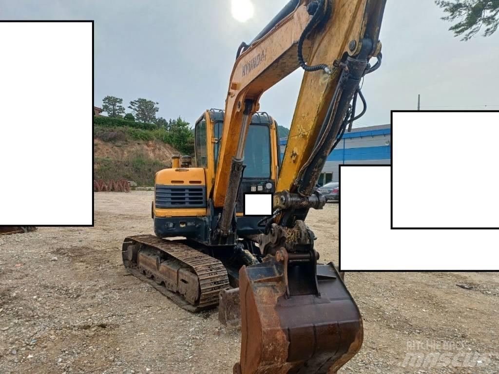 Hyundai Robex 55 Mini kotrók < 7t