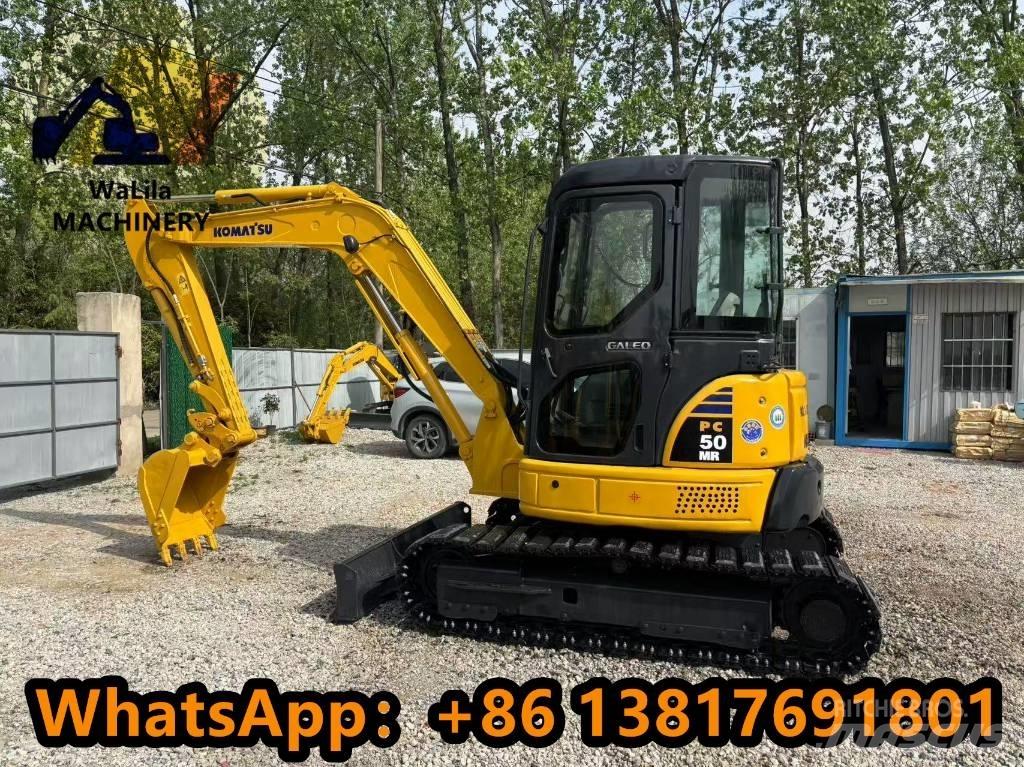 Komatsu PC 50 MR Mini kotrók < 7t