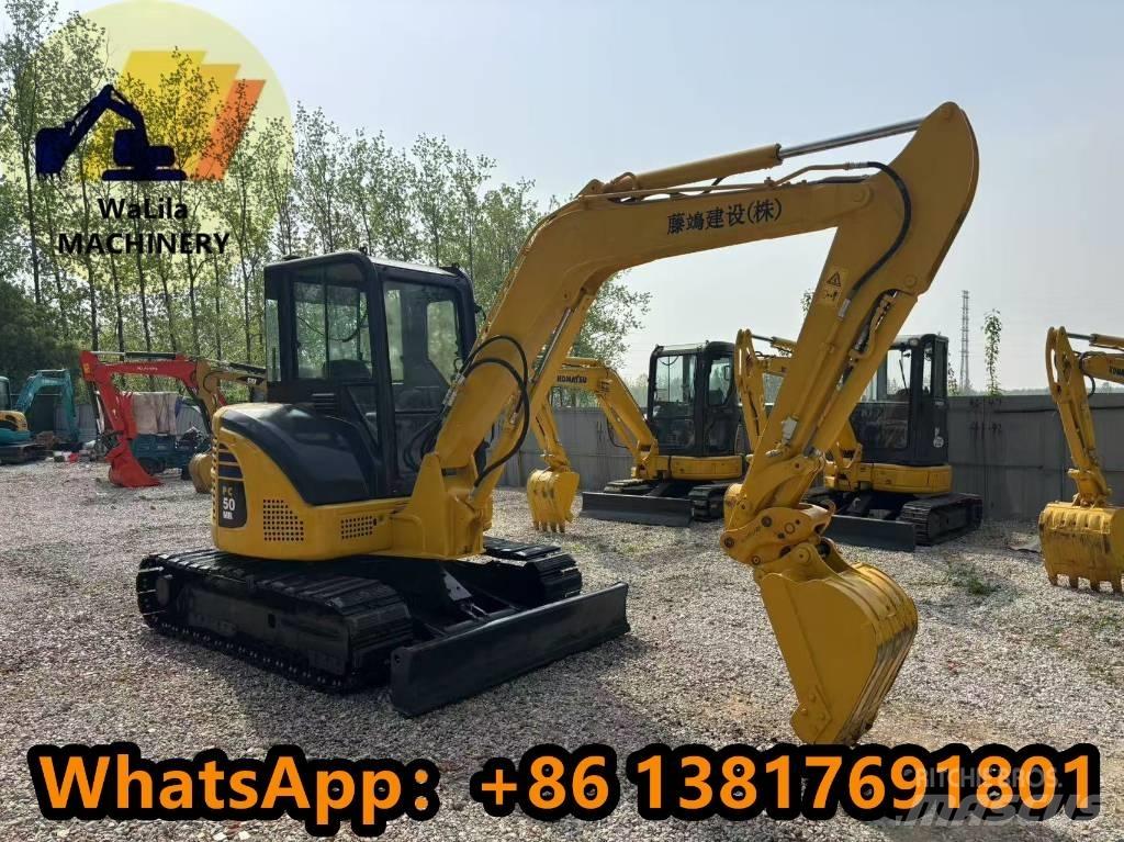 Komatsu PC 50 MR Mini kotrók < 7t