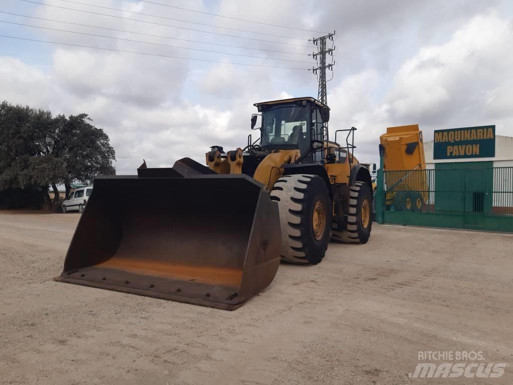 CAT 980 M Gumikerekes homlokrakodók