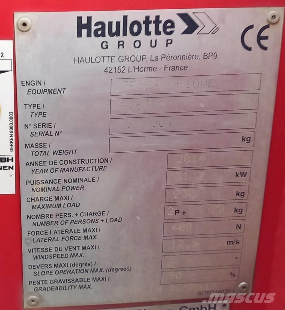 Haulotte H16TPX Teleszkópos emelők