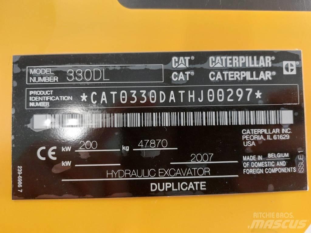 CAT 330 D L UHD Bontásra használt kotrók