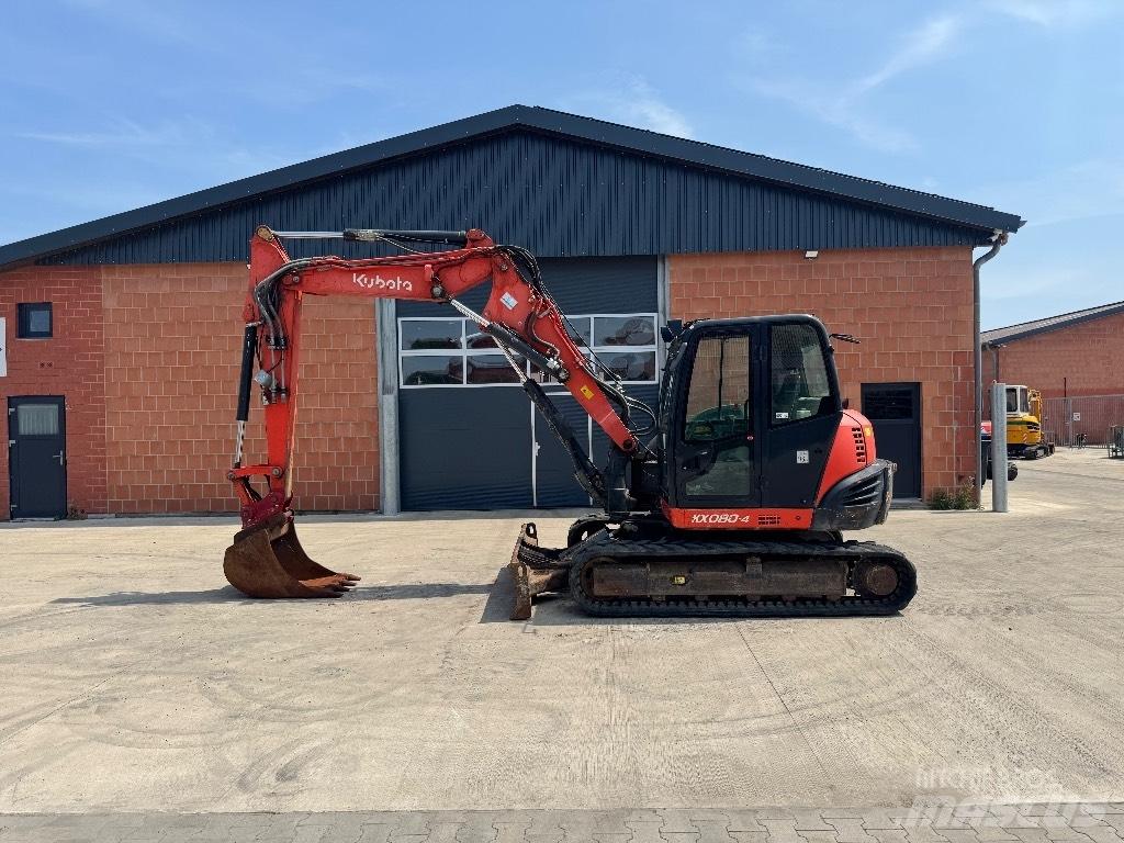 Kubota KX 080-4 Közepes (midi) kotrók 7 t - 12 t