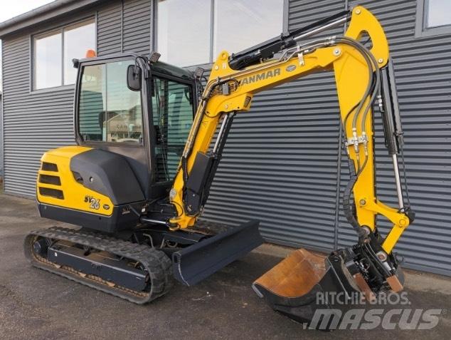 Yanmar SV 26 Mini kotrók < 7t