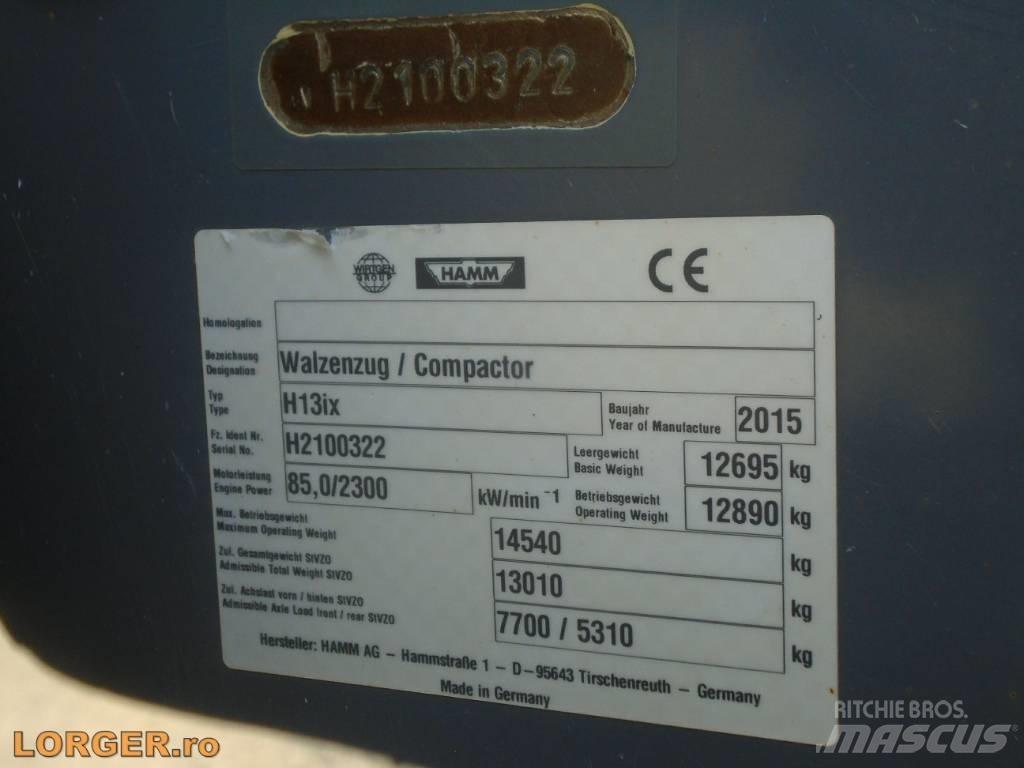 Hamm H13 i x Egydobos hengerek