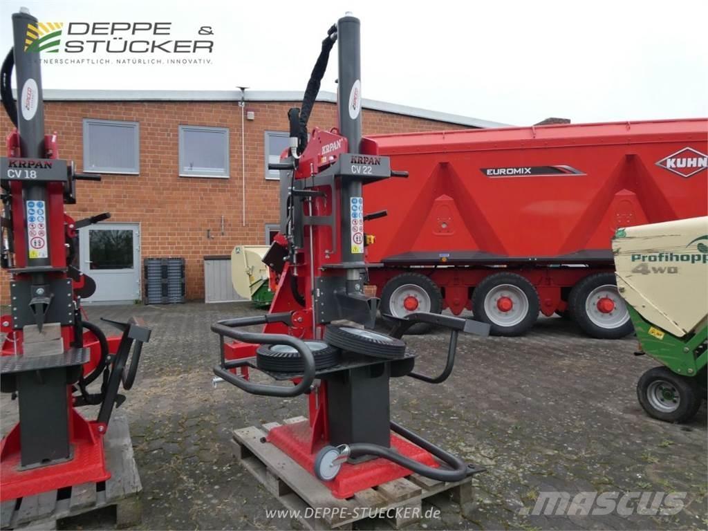 Krpan CV 22 E PRO Fa hántoló, vágó, aprító