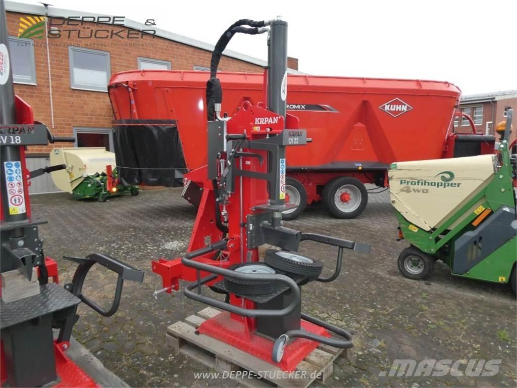 Krpan CV 22 E PRO Fa hántoló, vágó, aprító