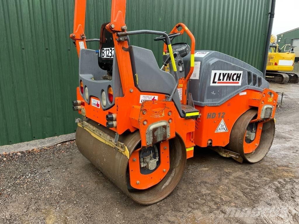 Hamm HD 12 VV Ikerdobos hengerek