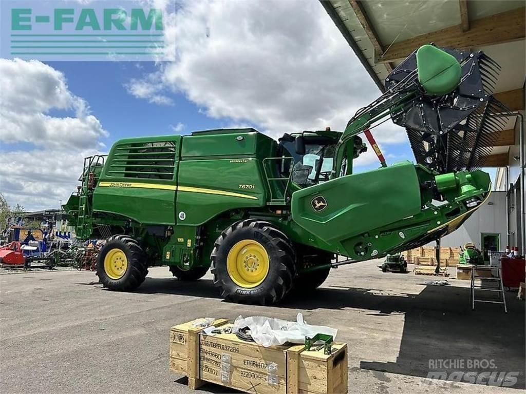 John Deere t670 hm Kombájnok