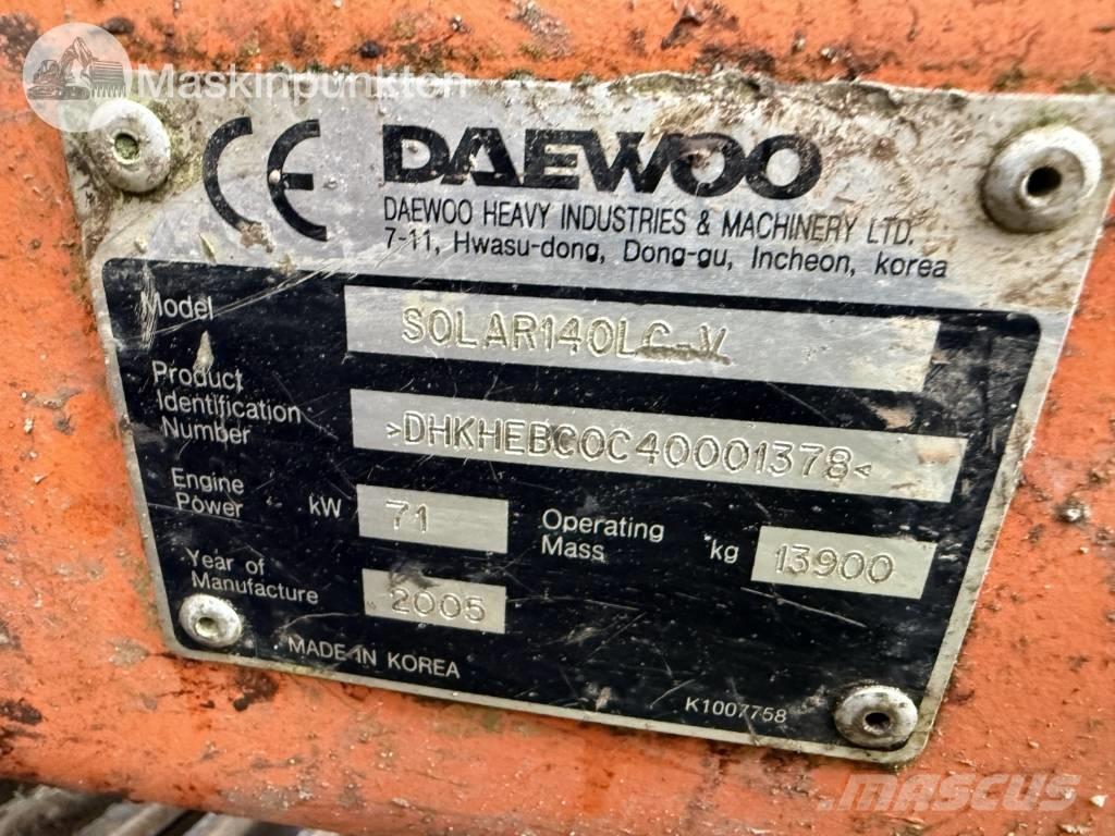 Daewoo Solar LCV Lánctalpas kotrók