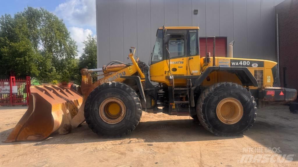 Komatsu WA 480-5H Gumikerekes homlokrakodók