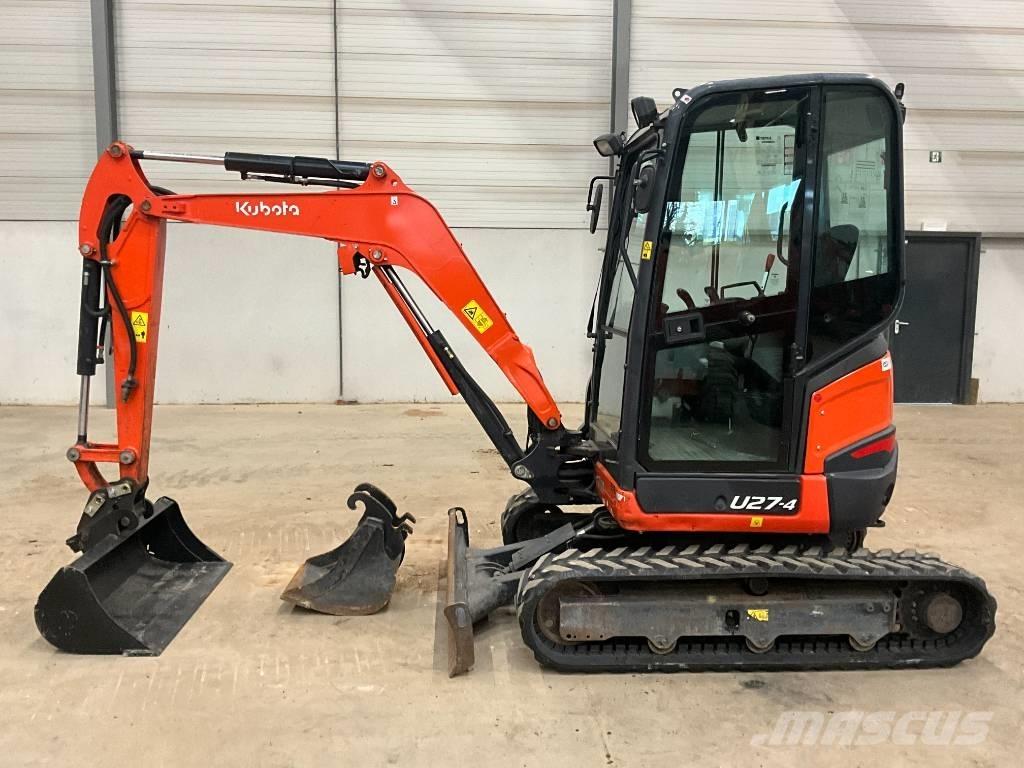 Kubota U 27-4 Mini kotrók < 7t