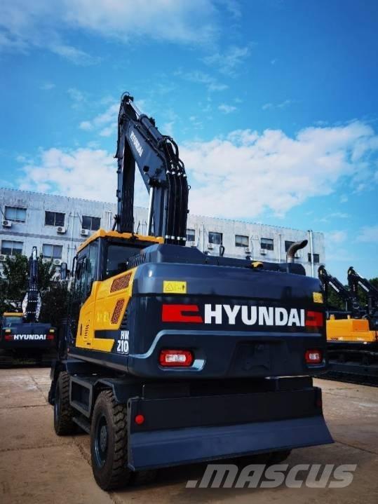 Hyundai 210W-9 Gumikerekes kotrók
