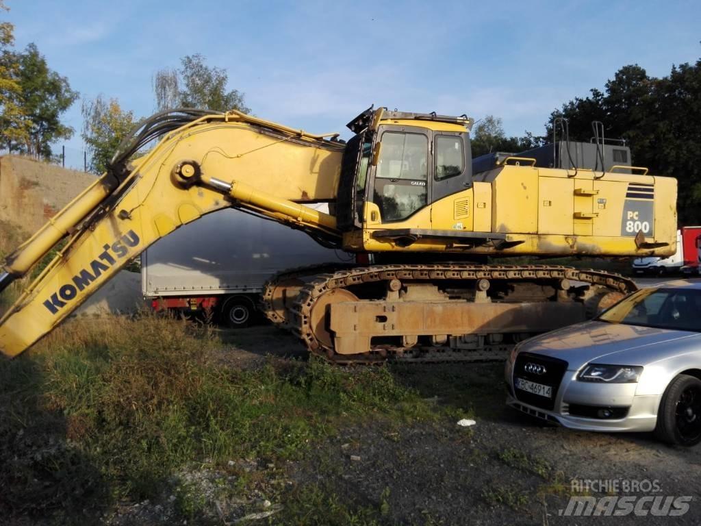 Komatsu PC800-8 Lánctalpas kotrók
