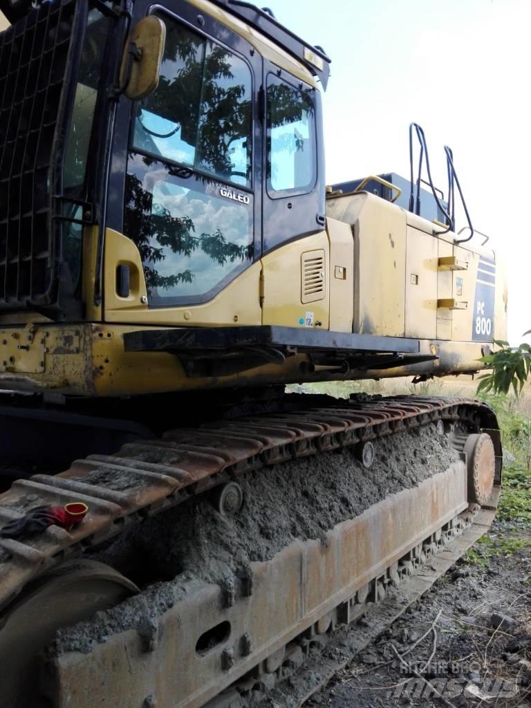 Komatsu PC800-8 Lánctalpas kotrók