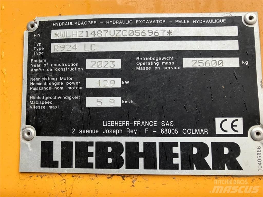 Liebherr R924 Lánctalpas kotrók