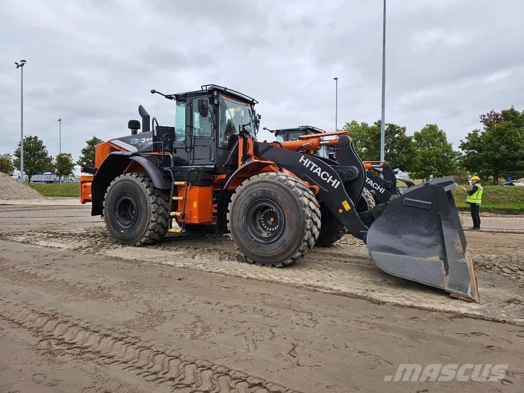 Hitachi ZW310 Gumikerekes homlokrakodók