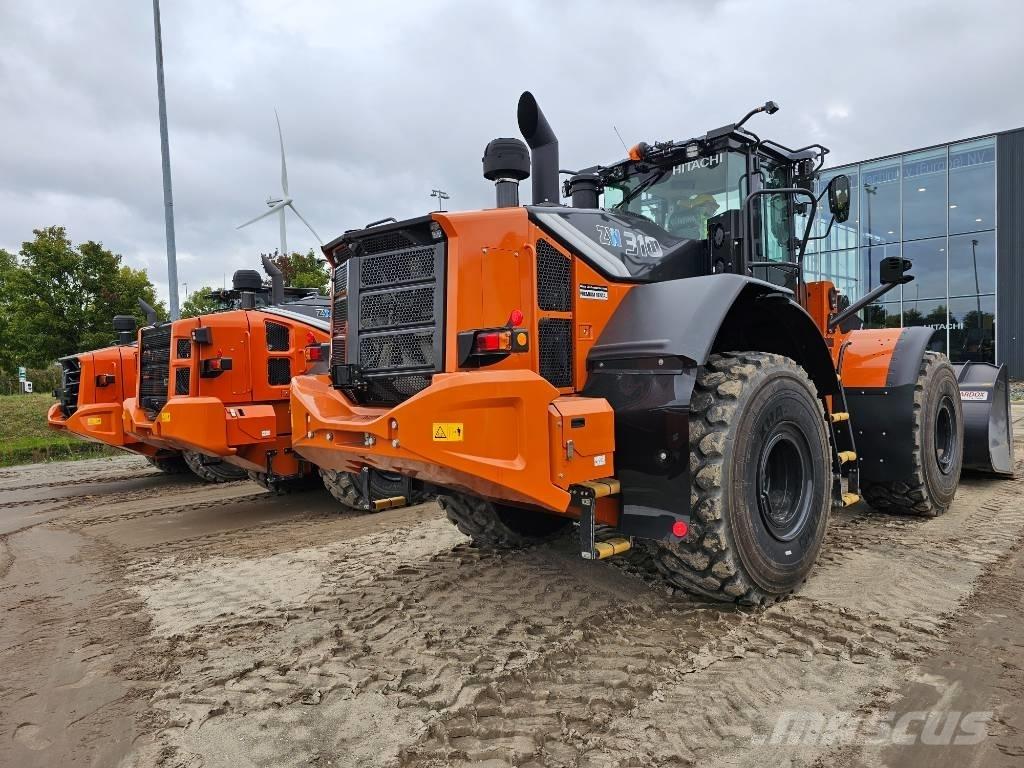 Hitachi ZW310 Gumikerekes homlokrakodók