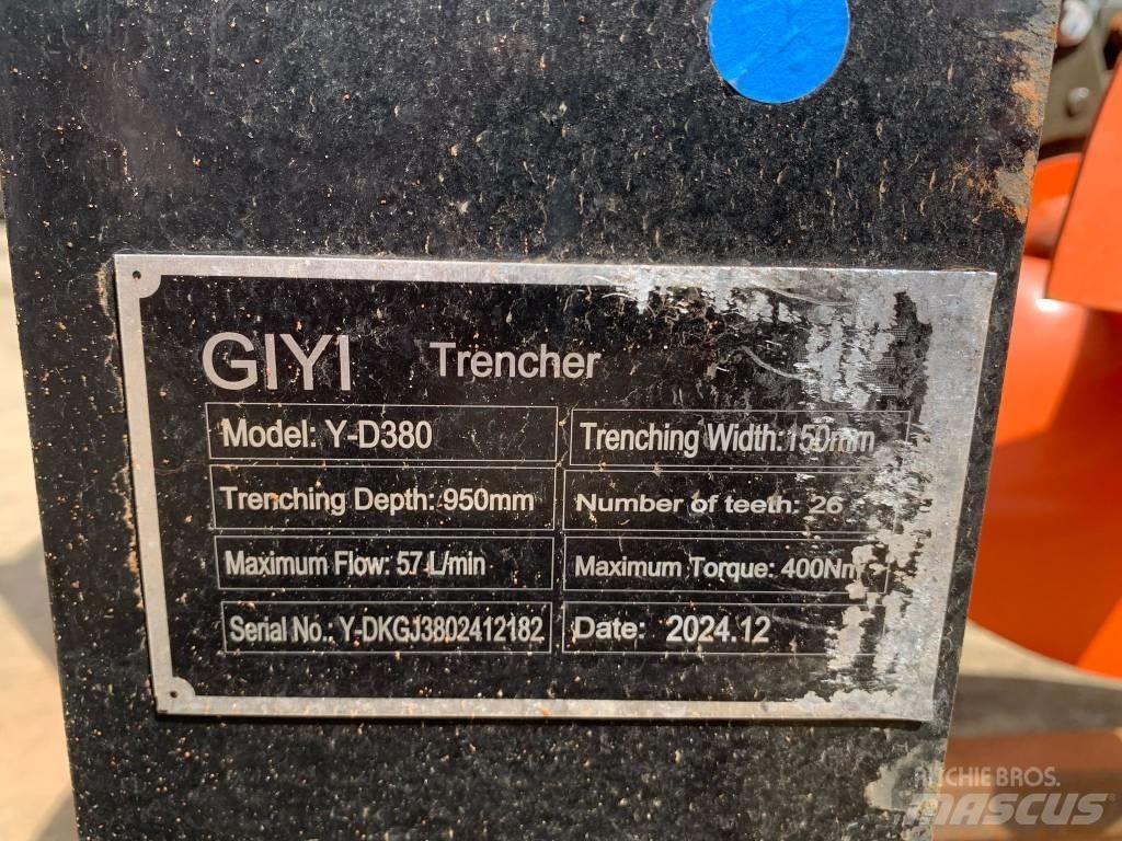  GIYI D380 TRENCHER Egyéb alkatrészek