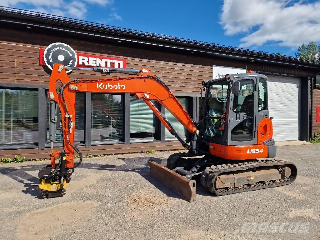 Kubota U 55-4 Mini kotrók < 7t