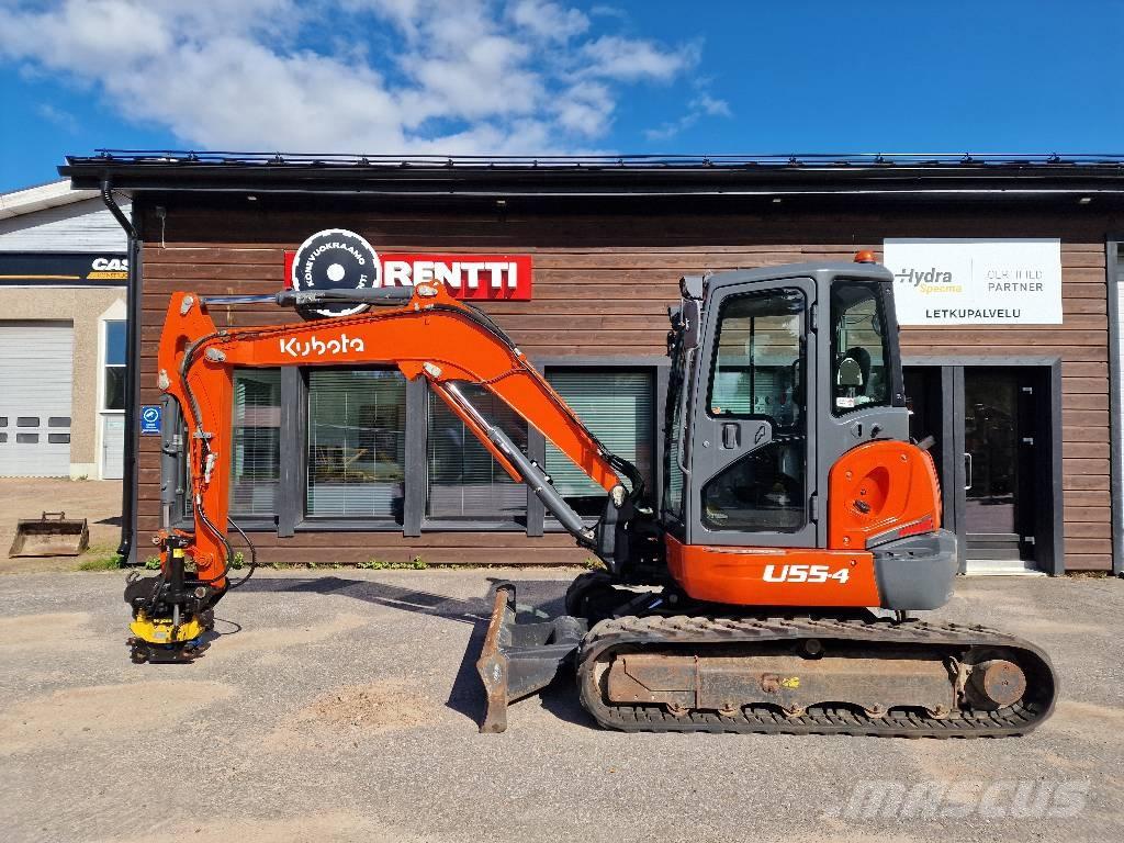 Kubota U 55-4 Mini kotrók < 7t